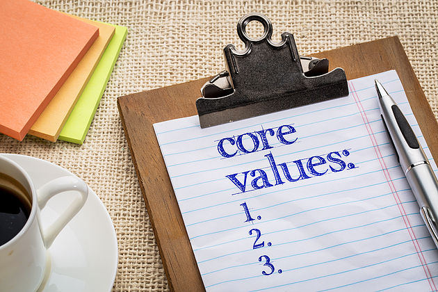 Do you know your top core values?